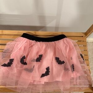 Sweet Wink Halloween sequin bat tulle skirt